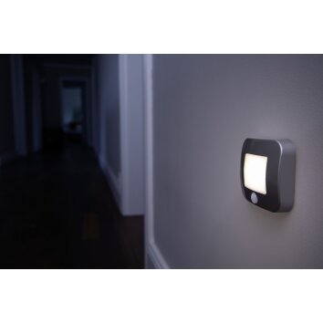 LEDVANCE NIGHTLUX® Luce notturna per bambini Argento, 1-Luce, Sensori di movimento