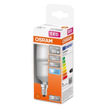 OSRAM LED STAR E14 8 Watt 4000 Kelvin 806 Lumen OSRAM LED STAR E14 8 Watt 4000 Kelvin 806 Lumen