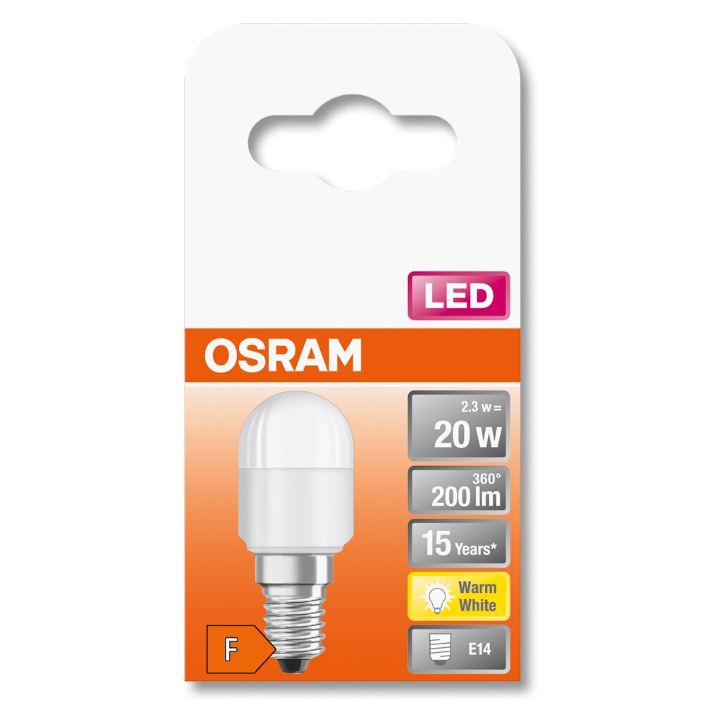 OSRAM LED SPECIAL E14 2,3 Watt 2700 Kelvin 200 Lumen