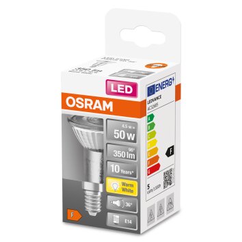 OSRAM LED STAR E14 4,5 Watt 2700 Kelvin 350 Lumen OSRAM LED STAR E14 4,5 Watt 2700 Kelvin 350 Lumen