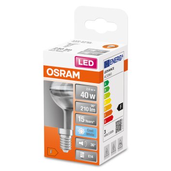 OSRAM LED STAR E14 2,6 Watt 4000 Kelvin 210 Lumen OSRAM LED STAR E14 2,6 Watt 4000 Kelvin 210 Lumen
