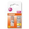 OSRAM LED PIN Set di 2 G9 2,6 Watt 2700 Kelvin 320 Lumen