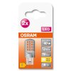 OSRAM LED PIN Set di 2 G9 4,2 Watt 2700 Kelvin 470 Lumen