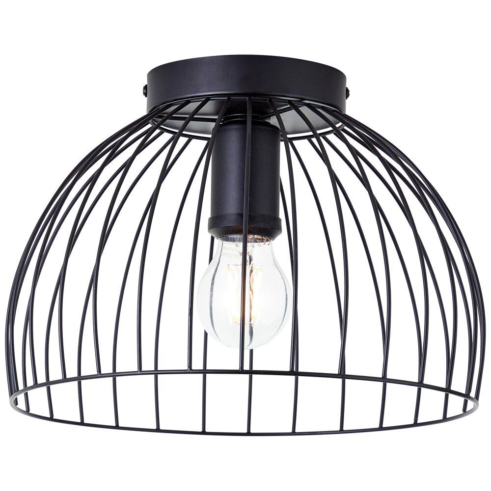 Brilliant Rupert Plafoniera Nero, 1-Luce main product photo