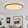 Kroch Plafoniera LED Bianco, 1-Luce, Telecomando, Cambia colore