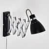 Stranderott Applique Cromo, Nero, 1-Luce