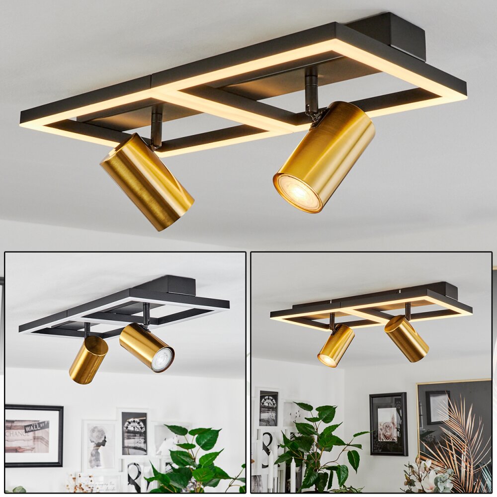 Reboleiro Plafoniera LED Nero, 3-Luci main product photo