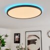 Hortinhas Plafoniera LED Nero, 1-Luce, Telecomando, Cambia colore