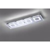 Leuchten Direkt LISA Plafoniera LED Cromo, 4-Luci