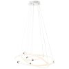 Brilliant Poolen Lampada a Sospensione LED Argento, 1-Luce, Telecomando