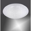 Leuchten Direkt SKYLER Plafoniera LED Bianco, 1-Luce, Sensori di movimento