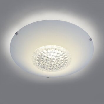 Leuchten Direkt ANNA Plafoniera LED Bianco, 1-Luce