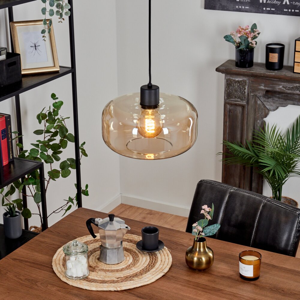 Pedreles Lampadario a sospensione Nero, 1-Luce main product photo