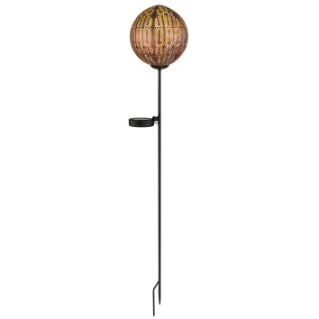 Globo SOLAR Lampada decorativa LED Nero, 1-Luce