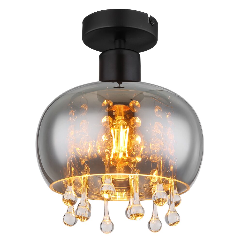 Globo CORRY Plafoniera Nero, 1-Luce main product photo