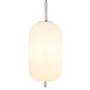 Globo BLACKY Lampadario a sospensione Nichel opaco, 1-Luce