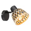 Globo COLLY Applique Nero, 1-Luce