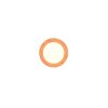 Reality Camillus Plafoniera LED Aspetto del legno, Bianco, 1-Luce