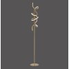 Leuchten Direkt CURLS Lampada da terra LED Ottone, 2-Luci