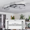 Rodekro Plafoniera LED Nero, Bianco, 1-Luce