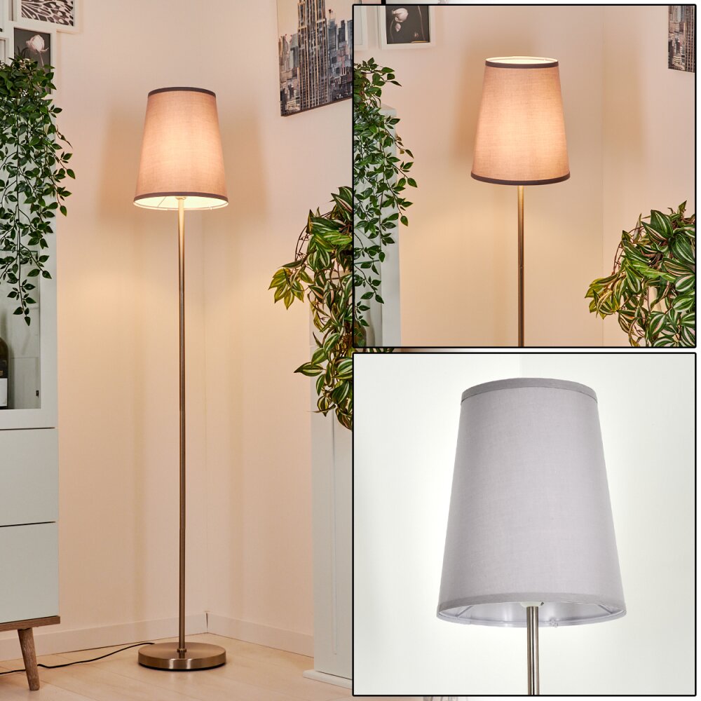 Snar Lampada da terra Nichel opaco, 1-Luce main product photo