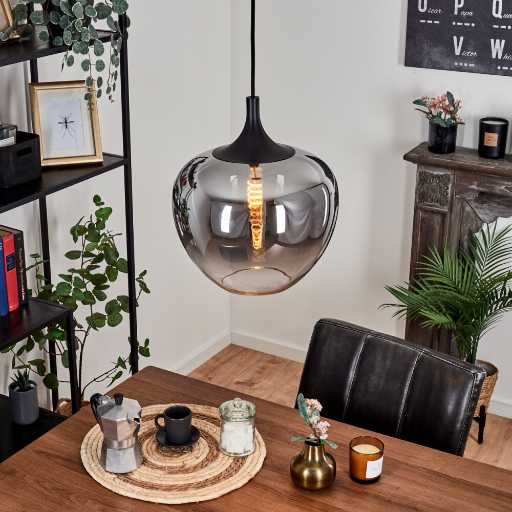 Azurara Lampadario a sospensione Nero, 1-Luce main product photo