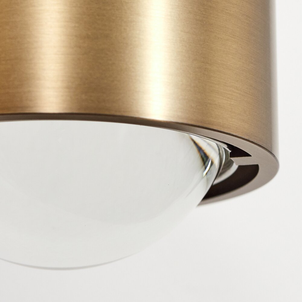 Sapri Applique Ottone antico, Nero, 1-Luce