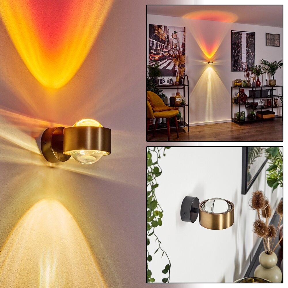 Sapri Applique Ottone antico, Nero, 1-Luce main product photo