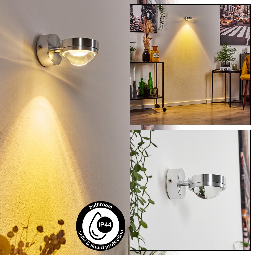 Harare Applique LED Cromo, 1-Luce main product photo