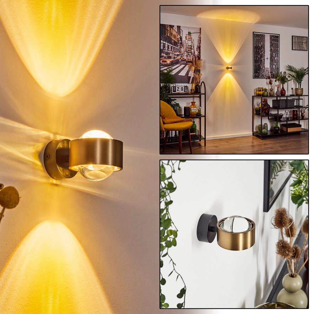 Sapri Applique Ottone antico, Nero, 1-Luce main product photo