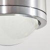 Harare Applique LED Cromo, 1-Luce