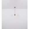 Globo LOIS Lampadario a sospensione Ottone, Nero, 1-Luce