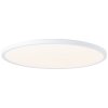Brilliant Saltery Plafoniera LED Bianco, 1-Luce, Telecomando, Cambia colore