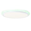 Brilliant Saltery Plafoniera LED Bianco, 1-Luce, Telecomando, Cambia colore