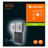 LEDVANCE ENDURA® Faretto da giardino Grigio, 1-Luce, Sensori di movimento