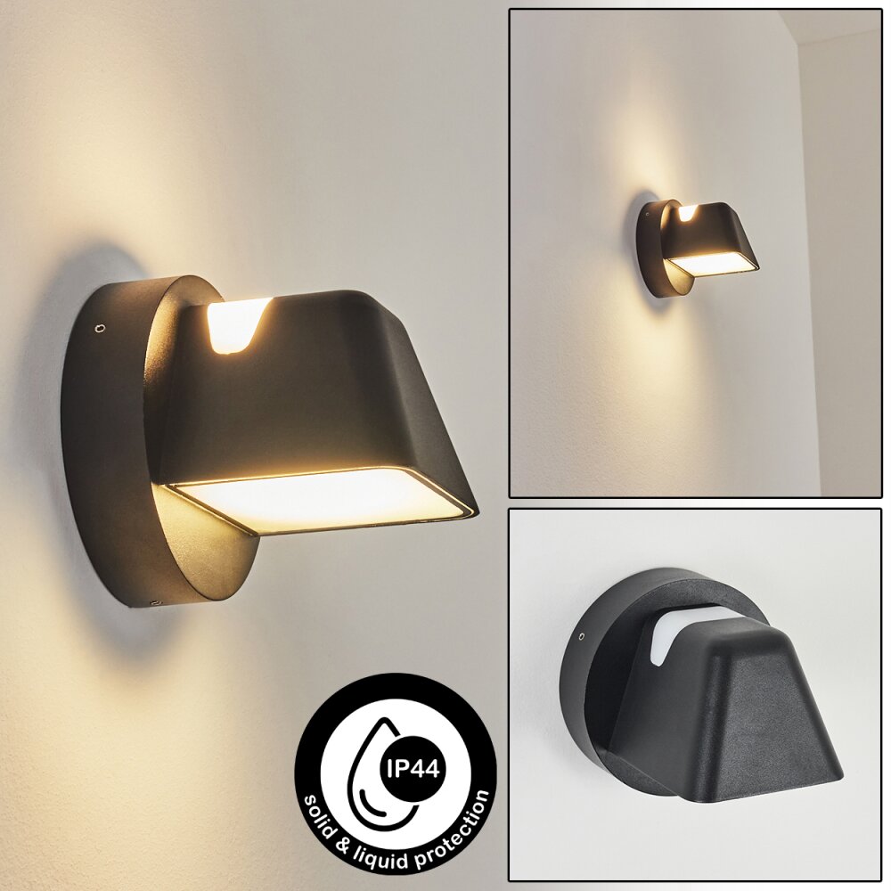 Villermon Applique da esterno LED Nero, 1-Luce main product photo
