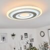 Wawo Plafoniera LED Bianco, 1-Luce, Telecomando