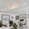 Lillavois Plafoniera LED Bianco, 1-Luce, Telecomando