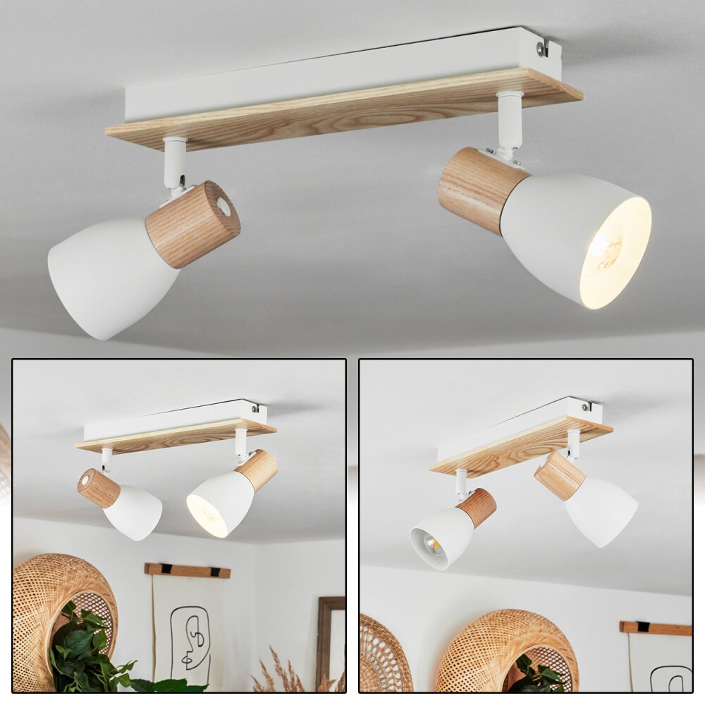 Kouek Plafoniera Écru, Bianco, 2-Luci main product photo