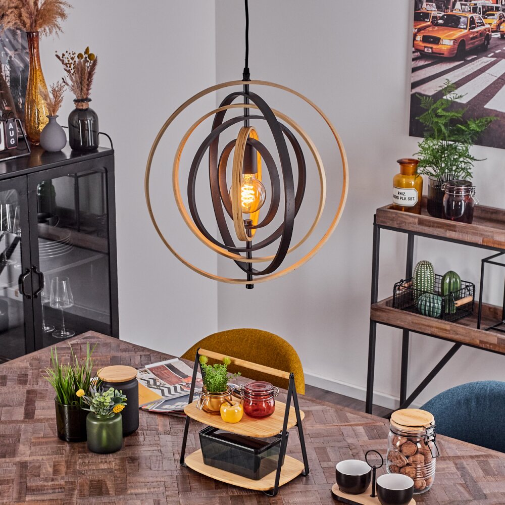 Yrva Lampada a Sospensione Nero, 1-Luce main product photo