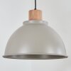 Chipou Lampada a Sospensione Grigio, 1-Luce