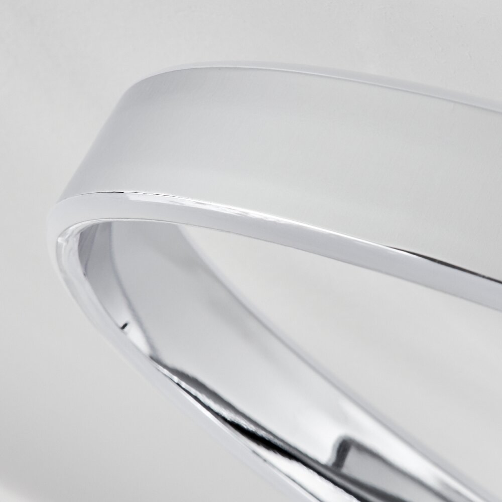 Rosemond Plafoniera LED Cromo, Bianco, 1-Luce