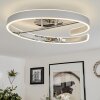 Rosemond Plafoniera LED Cromo, Bianco, 1-Luce