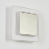 Orchaise Applique LED Nichel opaco, Bianco, 1-Luce