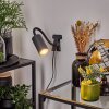 Javel Lampada con pinza Nero, 1-Luce