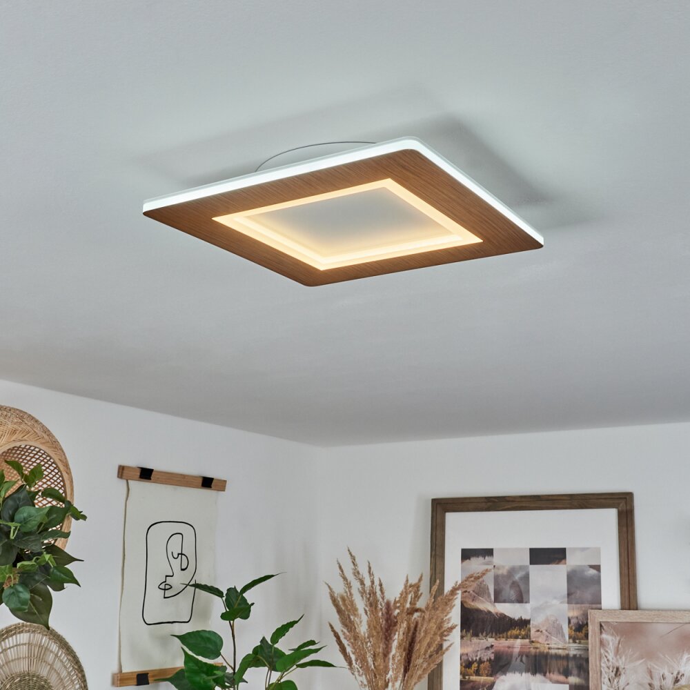 Varoyang Plafoniera LED Bianco, 1-Luce