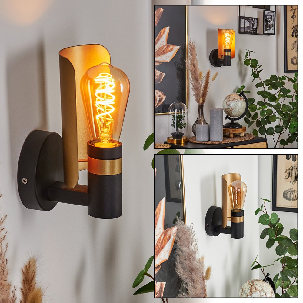 Labansiek Applique Ottone, Nero, 1-Luce main product photo