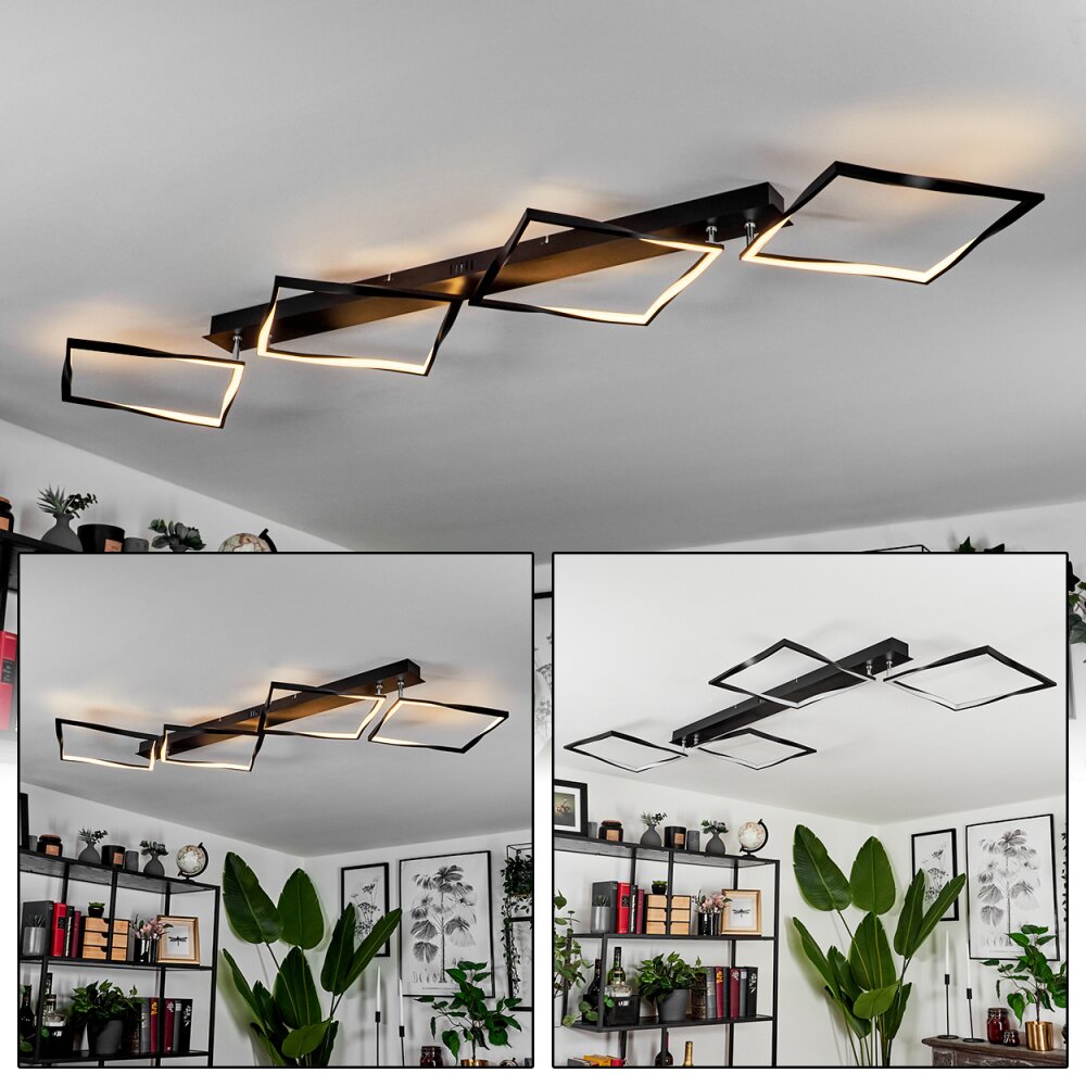 Kanchung Plafoniera LED Nero, 1-Luce main product photo
