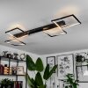 Kanchung Plafoniera LED Nero, 1-Luce