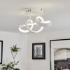 Dauntey Plafoniera LED Bianco, 1-Luce